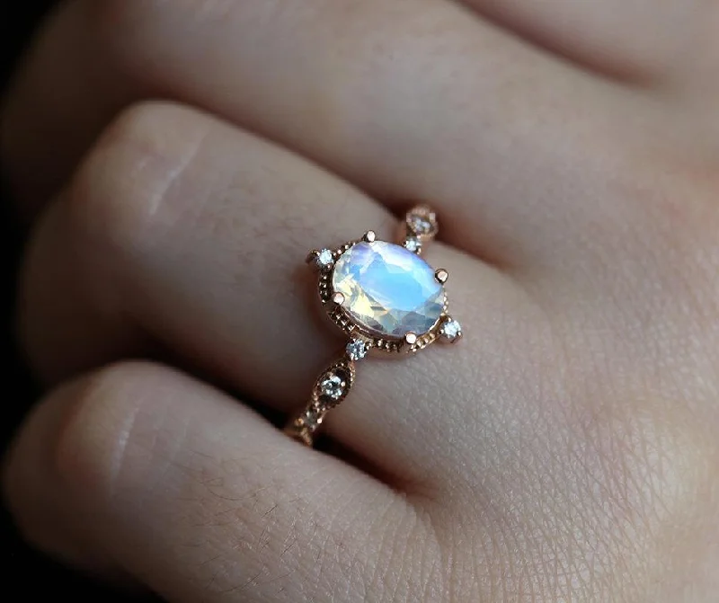 Bestselling Jewelry Now On Sale – Elevate Your Look Arya Blue Moonstone Ring, Oval Moonstone Ring Bestselling Jewelry Now On Sale – Elevate Your Look Arya Blue Moonstone Ring, Oval Moonstone Ring