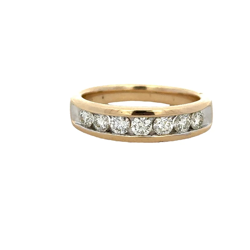 Trending Jewelry Styles Now At Limited-Time Discounts Channel Set Diamond Band in Yellow Gold Trending Jewelry Styles Now At Limited-Time Discounts Channel Set Diamond Band in Yellow Gold