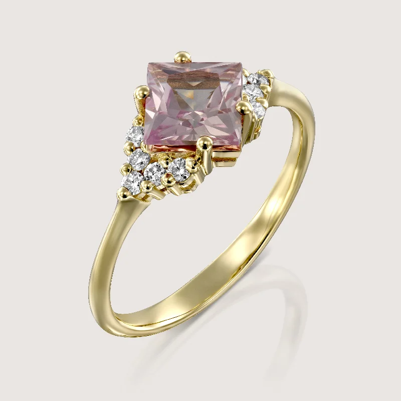 Special Jewelry Deals – Upgrade Your Collection Juliette Ring With Diamonds and Morganite Special Jewelry Deals – Upgrade Your Collection Juliette Ring With Diamonds and Morganite