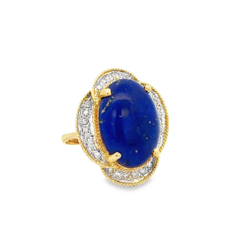 Save On Luxury Jewelry Pieces – Limited-Time Offers Lapis and Diamond Ring in Yellow Gold Save On Luxury Jewelry Pieces – Limited-Time Offers Lapis and Diamond Ring in Yellow Gold