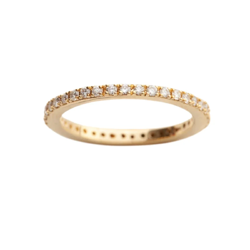 Exclusive Jewelry Offers – Sparkle For Less Olivia Wedding Ring Gold, White