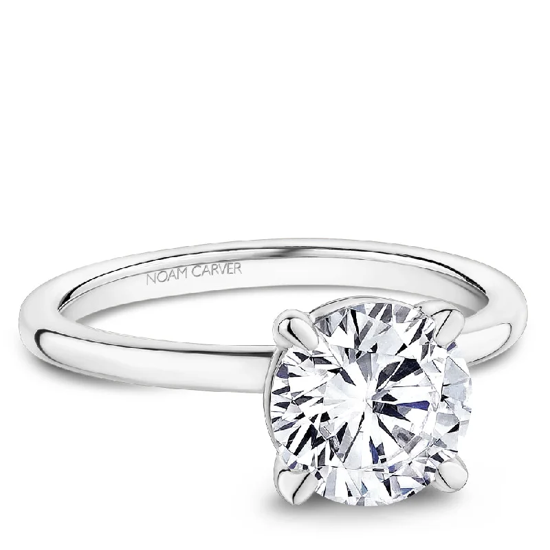 Limited-Stock Jewelry Sale – Once It's Gone, It's Gone Noam Carver Classic Solitaire Engagement Ring B371-01A Limited-Stock Jewelry Sale – Once It's Gone, It's Gone Noam Carver Classic Solitaire Engagement Ring B371-01A