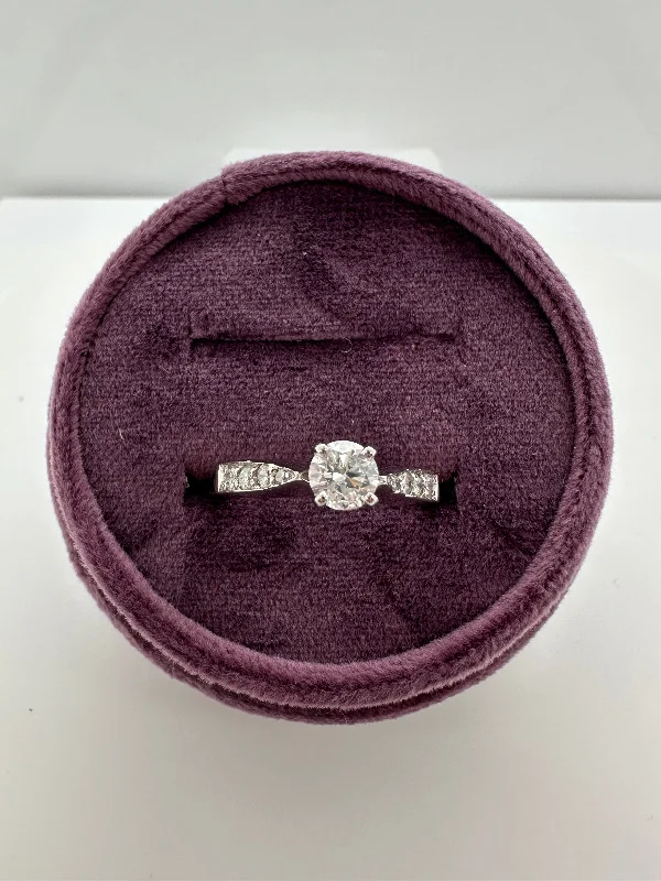 Exclusive Jewelry Sale Event – Shop Now Platinum Moissanite Engagement Ring