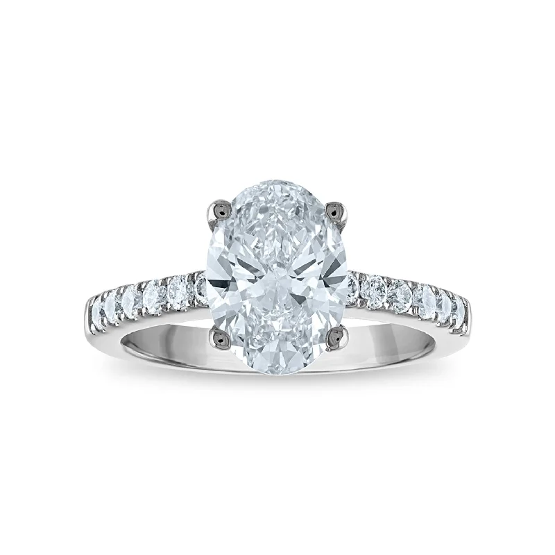 Elegant Jewelry, Affordable Luxury – Shop Now Signature EcoLove Diamond Dreams 2-1/2 CTW Lab Grown Diamond Engagement Ring in 14KT White Gold Elegant Jewelry, Affordable Luxury – Shop Now Signature EcoLove Diamond Dreams 2-1/2 CTW Lab Grown Diamond Engagement Ring in 14KT White Gold