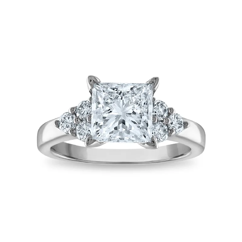 Elegant Jewelry Pieces At Unbelievable Prices Signature EcoLove Diamond Dreams 2-5/8 CTW Lab Grown Diamond Engagement Ring in 14KT White Gold Elegant Jewelry Pieces At Unbelievable Prices Signature EcoLove Diamond Dreams 2-5/8 CTW Lab Grown Diamond Engagement Ring in 14KT White Gold
