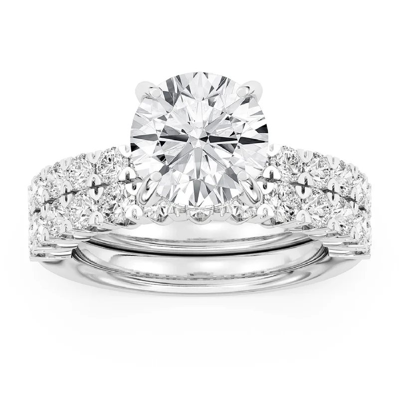 Elegant Jewelry, Exclusive Prices – Shop Now Signature EcoLove Diamond Dreams 4-3/4 CTW Lab Grown Diamond Bridal Set in Platinum Elegant Jewelry, Exclusive Prices – Shop Now Signature EcoLove Diamond Dreams 4-3/4 CTW Lab Grown Diamond Bridal Set in Platinum