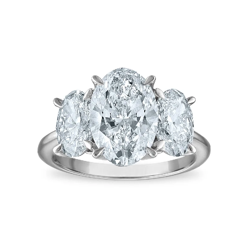 Signature EcoLove Diamond Dreams 5 CTW Lab Grown Diamond Anniversary Ring in 14KT White Gold