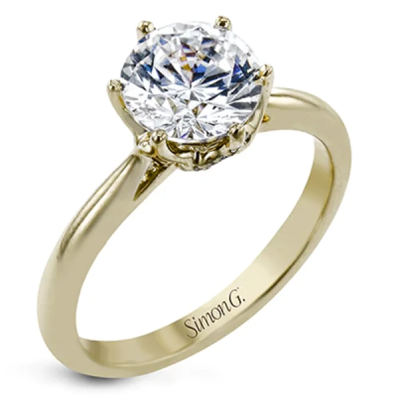Limited-Time Jewelry Sale – Don't Miss These Deals Simon G. 18k Round-Cut Solitaire Engagement Ring with Diamonds Limited-Time Jewelry Sale – Don't Miss These Deals Simon G. 18k Round-Cut Solitaire Engagement Ring with Diamonds