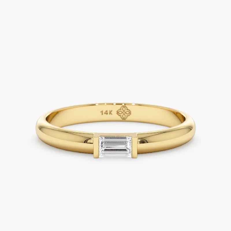Limited-Time Offer On Premium Jewelry Collections Single Baguette Diamond Ring, Annie Limited-Time Offer On Premium Jewelry Collections Single Baguette Diamond Ring, Annie