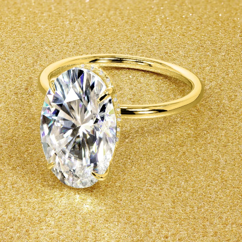 Personalized Jewelry Sale – Unique Pieces At Great Prices The Ariela, 7ct Elongated Oval-cut Hidden Eternity Halo Ring Personalized Jewelry Sale – Unique Pieces At Great Prices The Ariela, 7ct Elongated Oval-cut Hidden Eternity Halo Ring