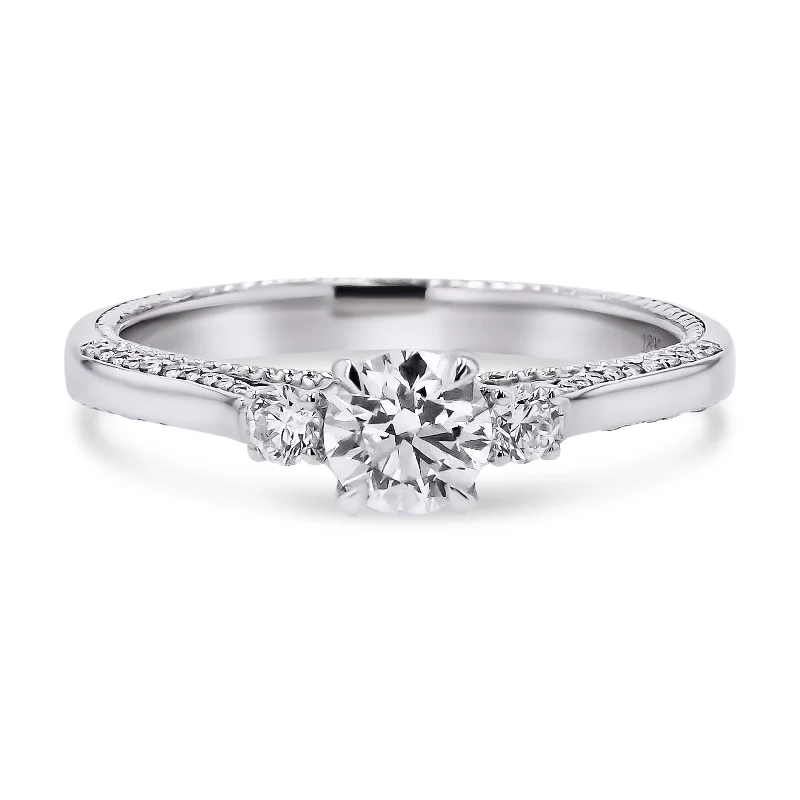 Bestselling Jewelry At Special Promotional Rates Art Deco Inspired 3-Stone Engagement Ring Bestselling Jewelry At Special Promotional Rates Art Deco Inspired 3-Stone Engagement Ring