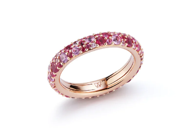 Holiday Jewelry Sale – Perfect Gifts At Great Prices Walters Faith 'OC X WF' Pink Sapphire Band Ring Holiday Jewelry Sale – Perfect Gifts At Great Prices Walters Faith 'OC X WF' Pink Sapphire Band Ring