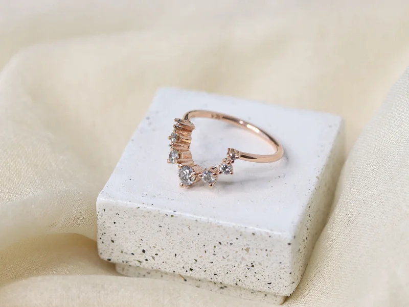 Bestselling Jewelry At Special Promotional Rates Luxe Artemis Crown Ring, Salt and Pepper Diamond Ring Bestselling Jewelry At Special Promotional Rates Luxe Artemis Crown Ring, Salt and Pepper Diamond Ring