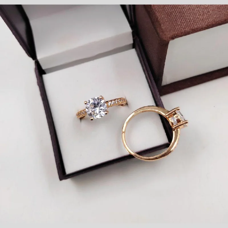 Limited-Time Jewelry Sale – Don't Miss These Deals Aamrapali Gold Plated American Diamond Ring Limited-Time Jewelry Sale – Don't Miss These Deals Aamrapali Gold Plated American Diamond Ring