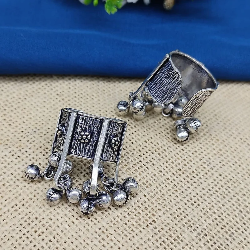 Exclusive Jewelry Offers – Shine For Less Akruti Collection Oxidized Plated Ghungroo Ring Exclusive Jewelry Offers – Shine For Less Akruti Collection Oxidized Plated Ghungroo Ring