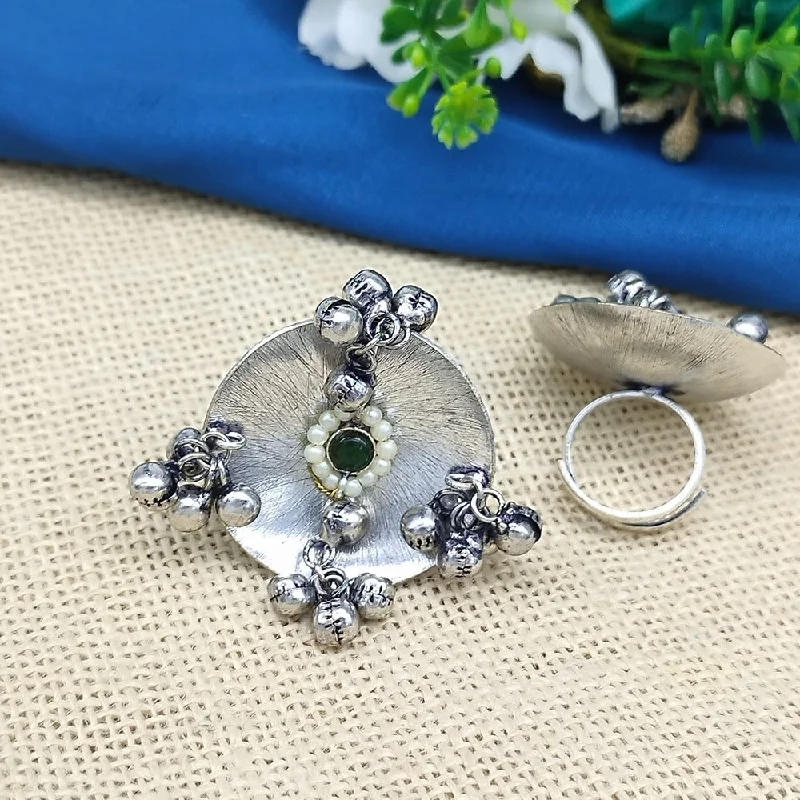 Trending Jewelry Now Available At Exclusive Prices Akruti Collection Oxidized Plated Ghungroo Ring Trending Jewelry Now Available At Exclusive Prices Akruti Collection Oxidized Plated Ghungroo Ring