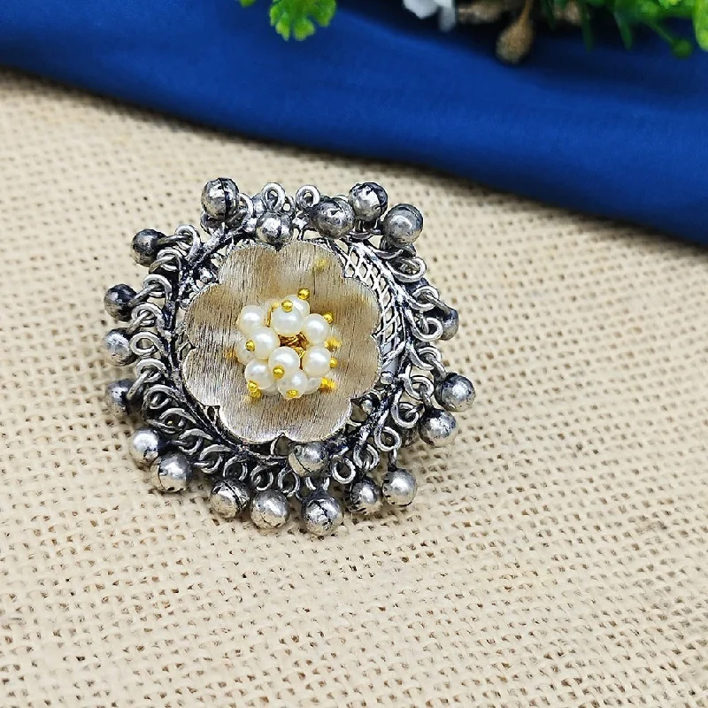 Flash Sale On Stunning Jewelry – Don't Miss Out Akruti Collection Oxidized Plated Ghungroo Ring Flash Sale On Stunning Jewelry – Don't Miss Out Akruti Collection Oxidized Plated Ghungroo Ring