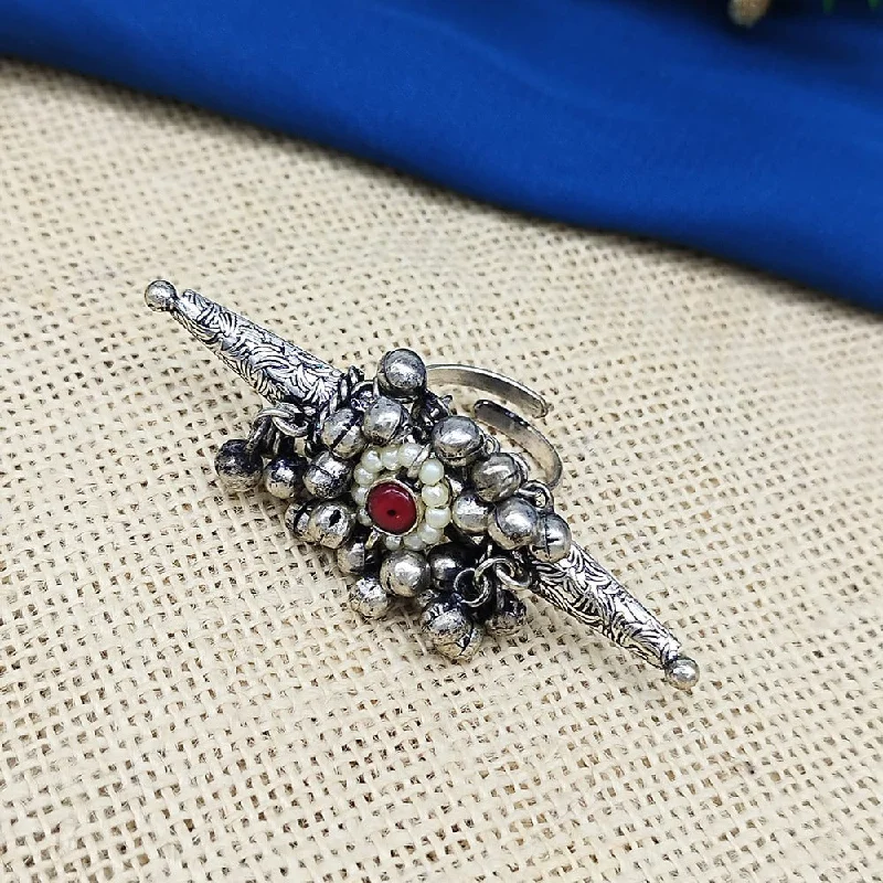 Affordable Glamour – Premium Jewelry At Special Prices Akruti Collection Oxidized Plated Ghungroo Ring Affordable Glamour – Premium Jewelry At Special Prices Akruti Collection Oxidized Plated Ghungroo Ring