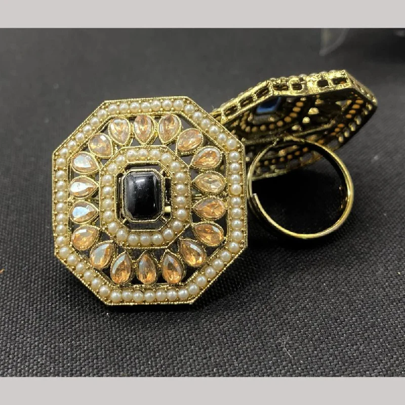 Exclusive Jewelry Discounts – Shop Now For Savings Amoliya Jewels Gold Plated Crystal Stone And Pearls Rings Exclusive Jewelry Discounts – Shop Now For Savings Amoliya Jewels Gold Plated Crystal Stone And Pearls Rings