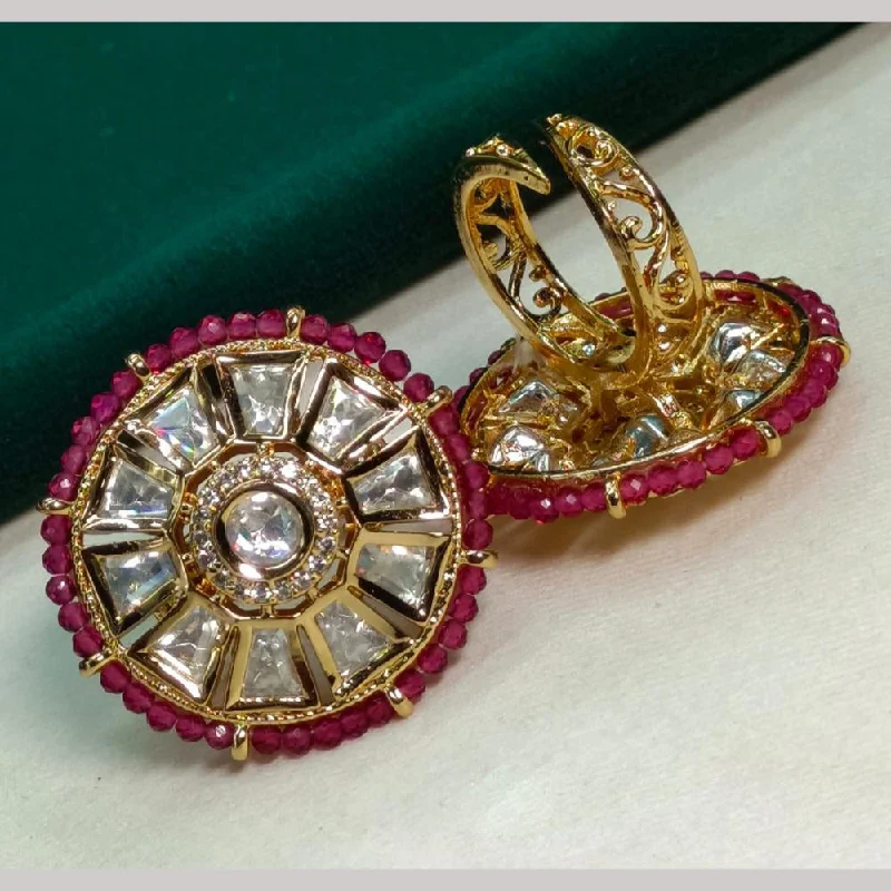 Exclusive Online Discounts On Stylish Jewelry Amoliya Jewels Gold Plated Polki Kundan Stone And Pearls Rings Exclusive Online Discounts On Stylish Jewelry Amoliya Jewels Gold Plated Polki Kundan Stone And Pearls Rings