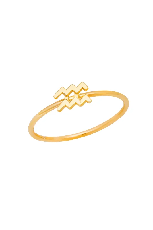 Eco-Friendly Sustainable Jewelry For Conscious Buyers Aquarius Ring