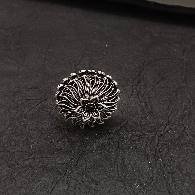 Elegant Jewelry, Affordable Luxury – Shop Now Bhavi Jewel Oxidised Plated Adjustable Ring Elegant Jewelry, Affordable Luxury – Shop Now Bhavi Jewel Oxidised Plated Adjustable Ring