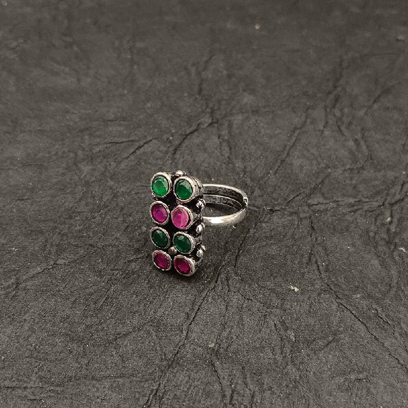 Huge Savings On Timeless Jewelry Collections Bhavi Jewel Oxidised Plated Adjustable Ring Huge Savings On Timeless Jewelry Collections Bhavi Jewel Oxidised Plated Adjustable Ring