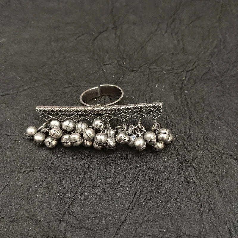 Make Your Outfit Shine With Discounted Jewelry Bhavi Jewel Oxidised Plated Mughal Style Chunky Adjustable Make Your Outfit Shine With Discounted Jewelry Bhavi Jewel Oxidised Plated Mughal Style Chunky Adjustable
