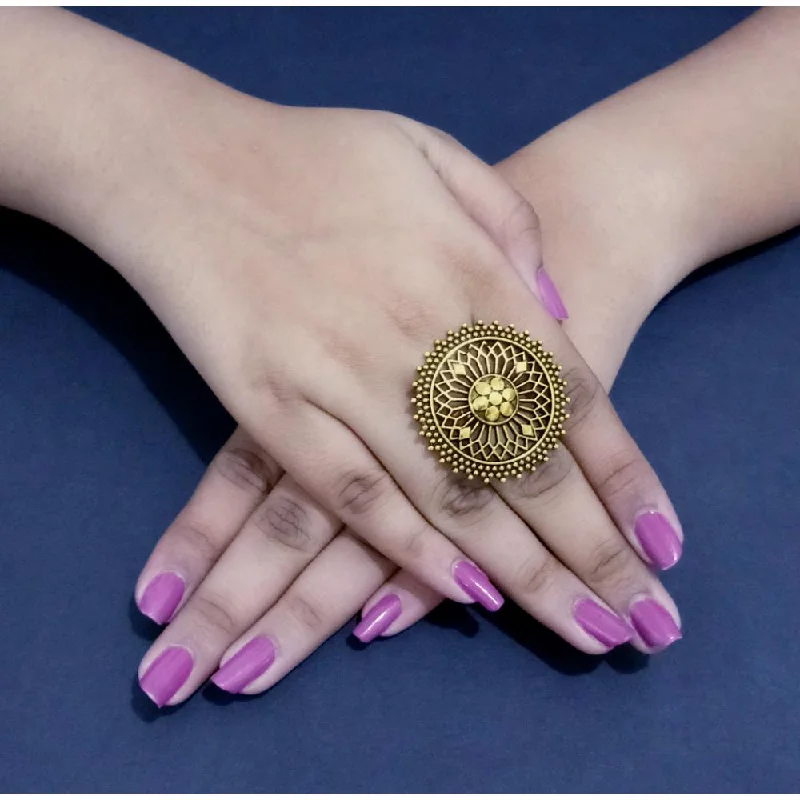 Don't Miss Out On Bestselling Jewelry At Special Prices Bhavi Jewels Gold Plated Adjustable Finger Ring Don't Miss Out On Bestselling Jewelry At Special Prices Bhavi Jewels Gold Plated Adjustable Finger Ring