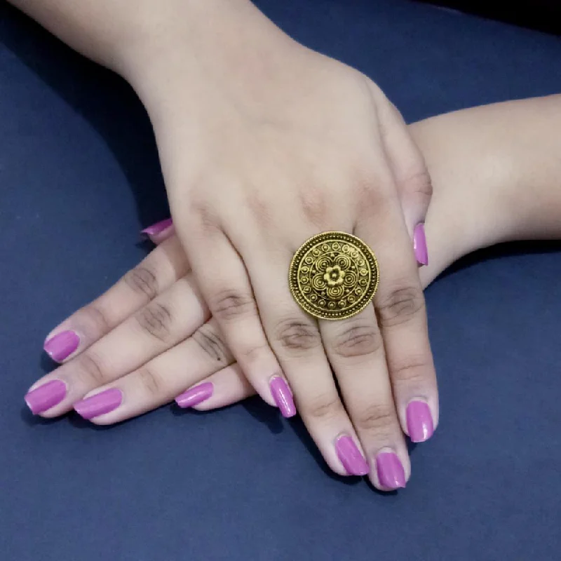 Sparkle For Less – Shop Our Limited-Time Jewelry Deals Bhavi Jewels Gold Plated Adjustable Finger Ring Sparkle For Less – Shop Our Limited-Time Jewelry Deals Bhavi Jewels Gold Plated Adjustable Finger Ring
