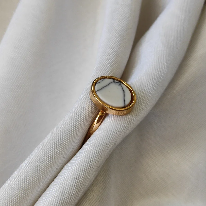 Big Savings On Your Favorite Jewelry Pieces Bhavi Jewels Gold Plated White Turquoise Finger Ring Big Savings On Your Favorite Jewelry Pieces Bhavi Jewels Gold Plated White Turquoise Finger Ring