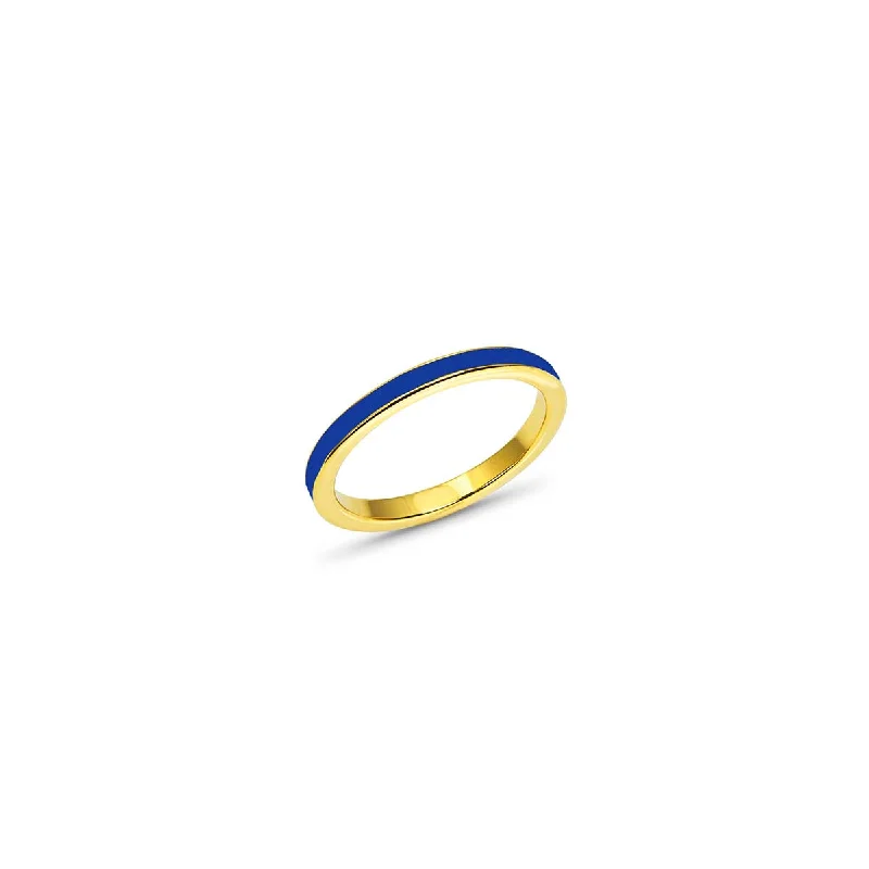Shop Dazzling Jewelry At The Best Prices Cobalt Enamel Ring Size 6