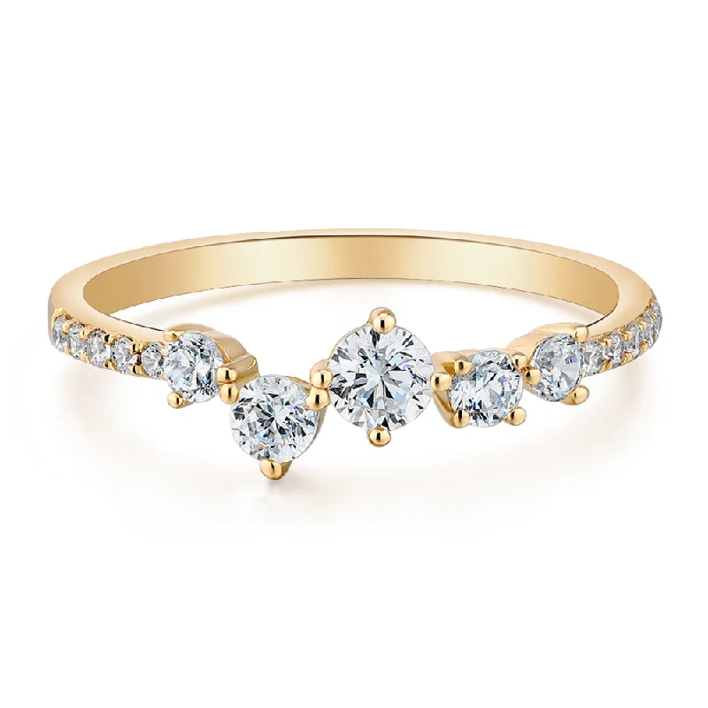 Once-A-Year Jewelry Deals – Shop Before They’Re Gone Dress ring with 0.46 carats* of diamond simulants in 10 carat yellow gold Once-A-Year Jewelry Deals – Shop Before They’Re Gone Dress ring with 0.46 carats* of diamond simulants in 10 carat yellow gold