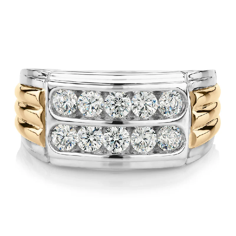 Jewelry Flash Sale – Stylish Designs At Unbeatable Rates Dress ring with 1.1 carats* of diamond simulants in 10 carat yellow gold and sterling silver Jewelry Flash Sale – Stylish Designs At Unbeatable Rates Dress ring with 1.1 carats* of diamond simulants in 10 carat yellow gold and sterling silver
