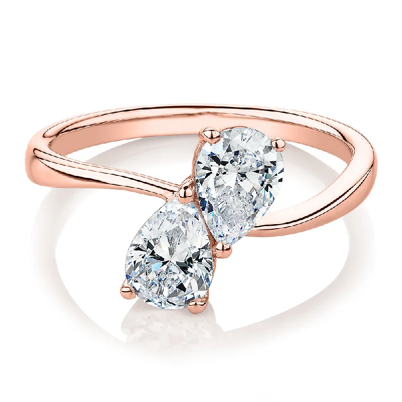 Unlock Unbeatable Jewelry Deals Before They’Re Gone Dress ring with 1.42 carats* of diamond simulants in 10 carat rose gold Unlock Unbeatable Jewelry Deals Before They’Re Gone Dress ring with 1.42 carats* of diamond simulants in 10 carat rose gold