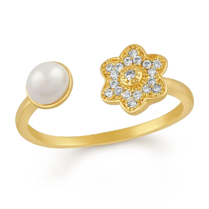 Get Ready To Sparkle – Special Jewelry Discounts Mahi Floral Love Adjustable Finger ring Get Ready To Sparkle – Special Jewelry Discounts Mahi Floral Love Adjustable Finger ring