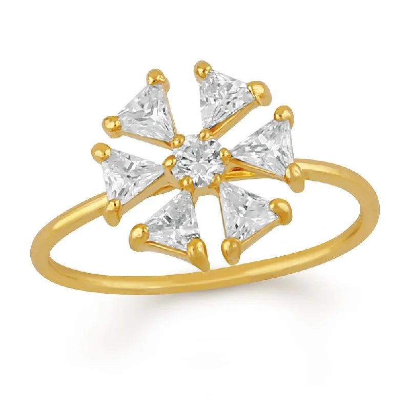 Breathtaking Jewelry, Breathtaking Prices Mahi Floral love triangular petals Finger ring Breathtaking Jewelry, Breathtaking Prices Mahi Floral love triangular petals Finger ring