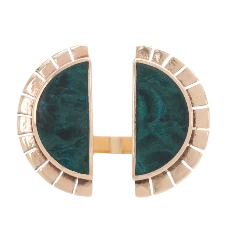 High-End Jewelry, Now More Affordable Than Ever Malachite Isshin Ring