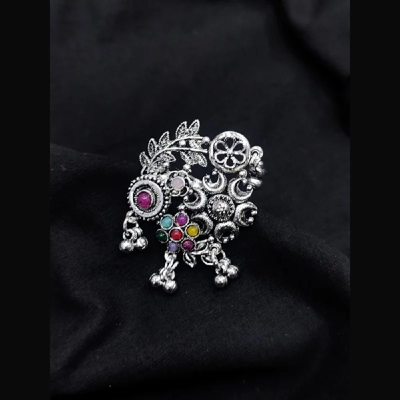 Adjustable Charm Bracelets For A Perfect Fit Manisha Jewellery Oxidised Plated Pota Stone Rings Adjustable Charm Bracelets For A Perfect Fit Manisha Jewellery Oxidised Plated Pota Stone Rings