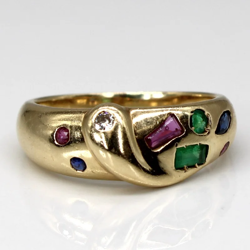 Shine Without Limits – Jewelry Sale Happening Now Multi Gemstone Flush Set Gold Ring | SZ 6.75 | Shine Without Limits – Jewelry Sale Happening Now Multi Gemstone Flush Set Gold Ring | SZ 6.75 |
