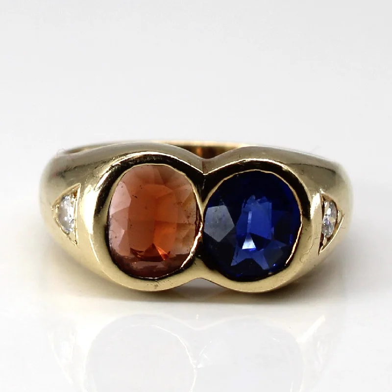 Grab Your Favorite Jewelry At The Lowest Prices Multi Gemstones Solid Gold Ring | 0.57ct | 0.34ct | 0.06ctw | SZ 4 | Grab Your Favorite Jewelry At The Lowest Prices Multi Gemstones Solid Gold Ring | 0.57ct | 0.34ct | 0.06ctw | SZ 4 |