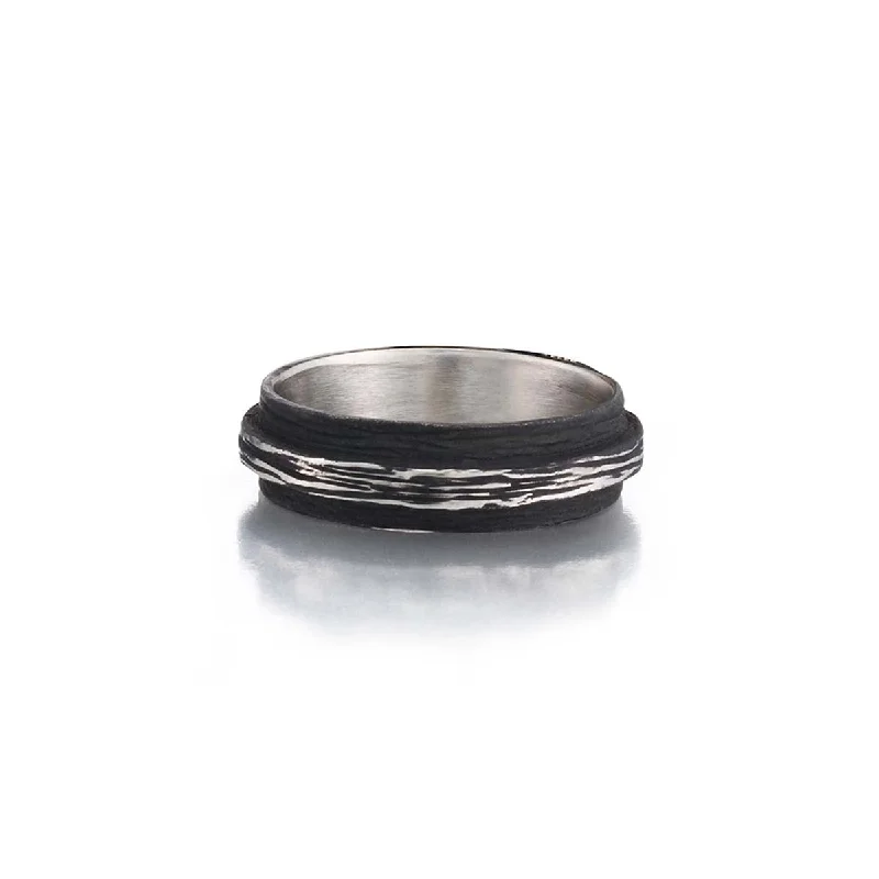 Luxury Meets Affordability – Jewelry Sale Now Live Pebble Raised Center Band