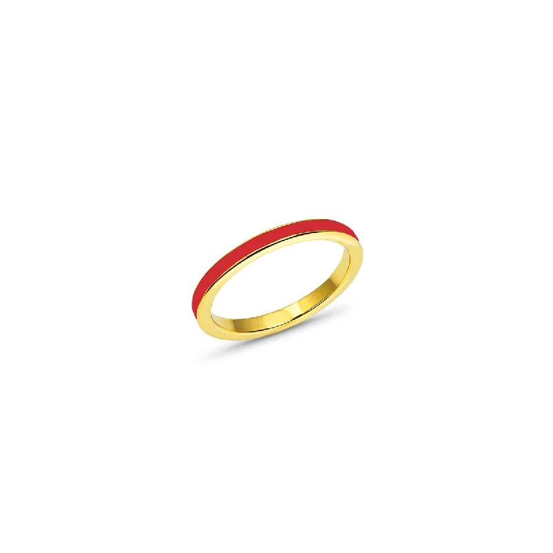 Handcrafted Jewelry Sale – Unique Designs At Low Prices Red Enamel Ring Size 8