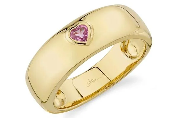 Unmissable Jewelry Discounts – Elevate Your Look For Less Shy Creation Pink Sapphire Heart Bezel Ring Unmissable Jewelry Discounts – Elevate Your Look For Less Shy Creation Pink Sapphire Heart Bezel Ring