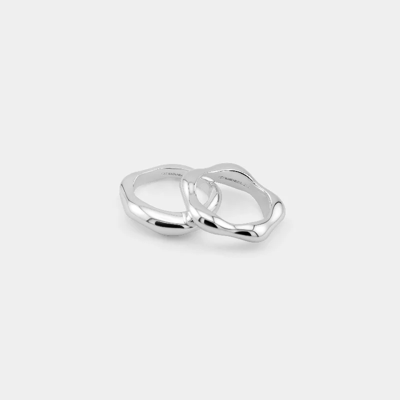 Exclusive Jewelry Sale Event – Shop Now Stack Ring - Silver