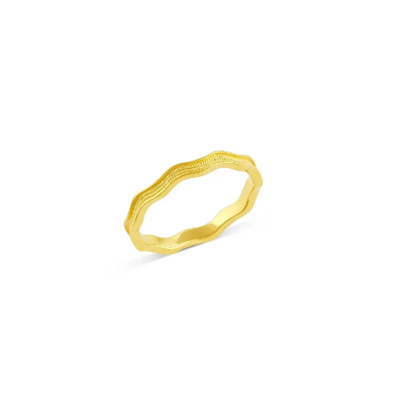 Unmissable Discounts On Timeless Jewelry Pieces Textured Ric Rac Band Size 8