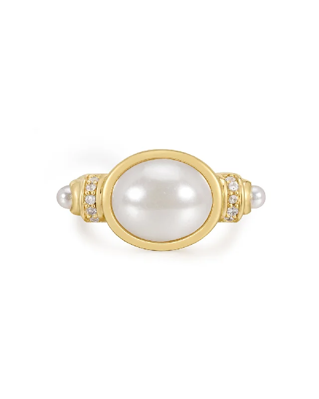 The Perfect Jewelry Piece At The Perfect Discount The Pearl Statement Ring