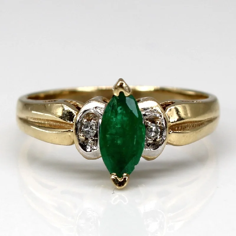 Buy More, Save More On Stunning Jewelry Designs Three Stone Emerald & Diamond Ring | 0.29ct | 0.01ctw | SZ 6.25 | Buy More, Save More On Stunning Jewelry Designs Three Stone Emerald & Diamond Ring | 0.29ct | 0.01ctw | SZ 6.25 |