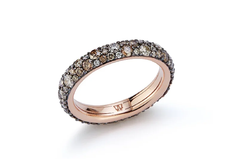 Timeless Elegance Now At Special Discounts Walters Faith ‘WF x OC’ Champagne Diamond Band Ring Timeless Elegance Now At Special Discounts Walters Faith ‘WF x OC’ Champagne Diamond Band Ring