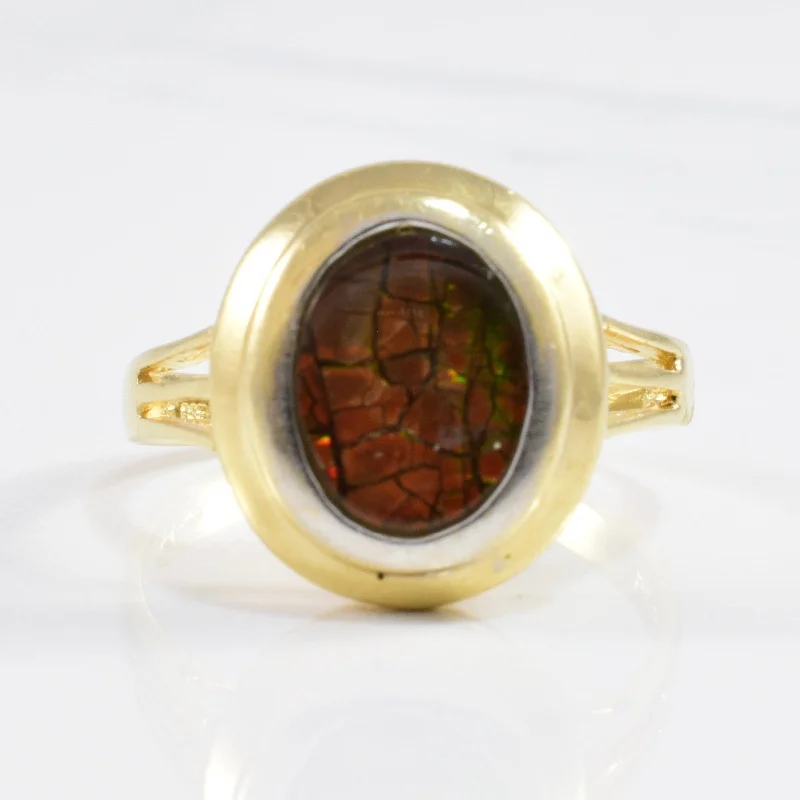 Best Jewelry Deals – Shop Premium Pieces At Great Prices Bezel Set Ammolite Ring | 1.00ct | SZ 6.5 |